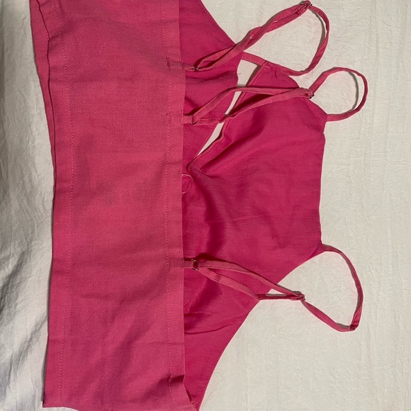 Patchico split bust crop top - Picture 5 of 5